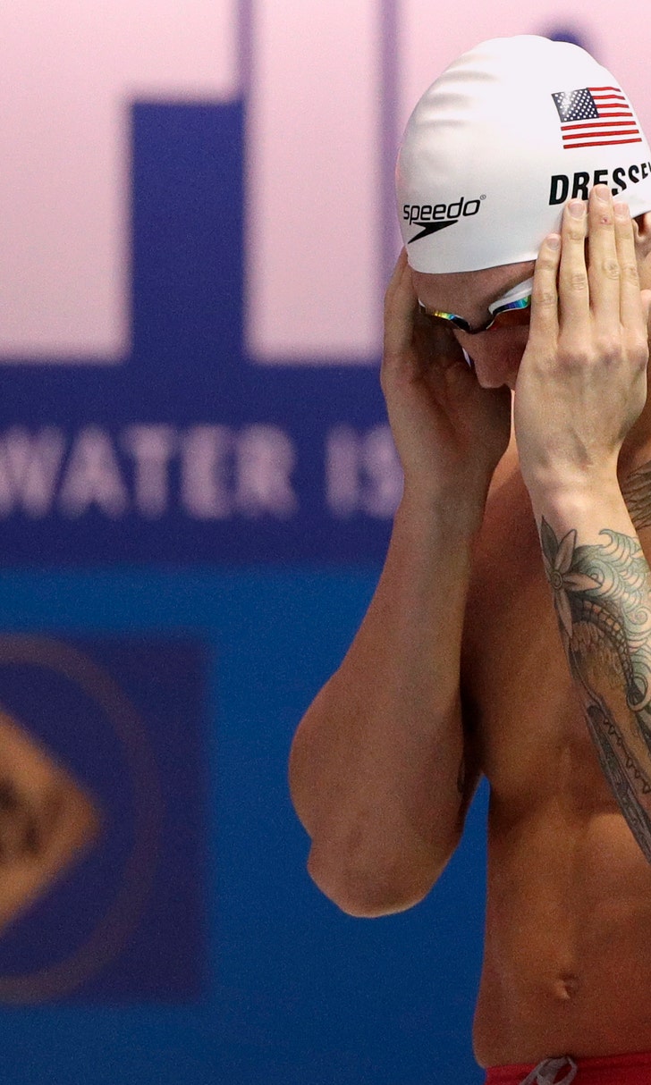 Caeleb Dressel breaks Phelps' world record in 100 butterfly FOX Sports