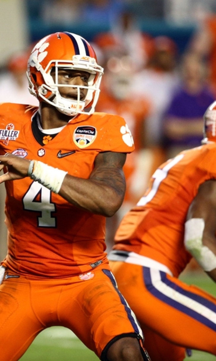 Deshaun Watson should be a first round pick in the 2017