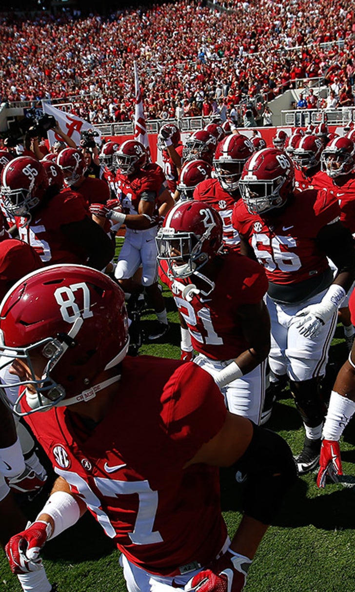 Alabama Crimson Tide 2017 schedule Games, dates, matchups Alabama Crimson Tide 2017 schedule Games, dates, matchups