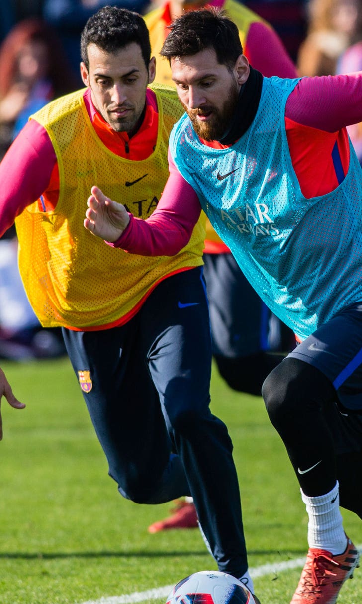 You will want to watch this Messi training goal in slow motion | FOX Sports