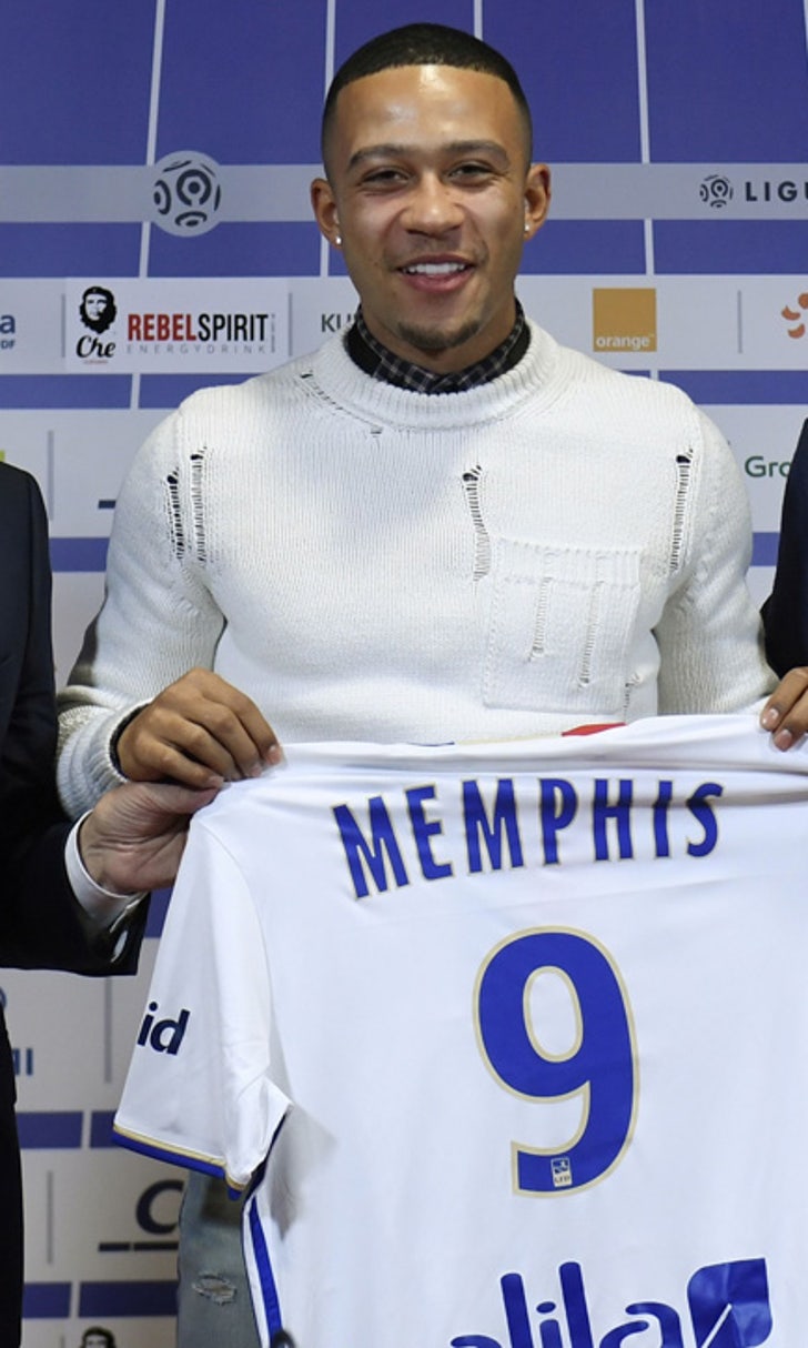 Memphis Depay Eyes Fresh Slate At Lyon After Leaving Manchester United Fox Sports