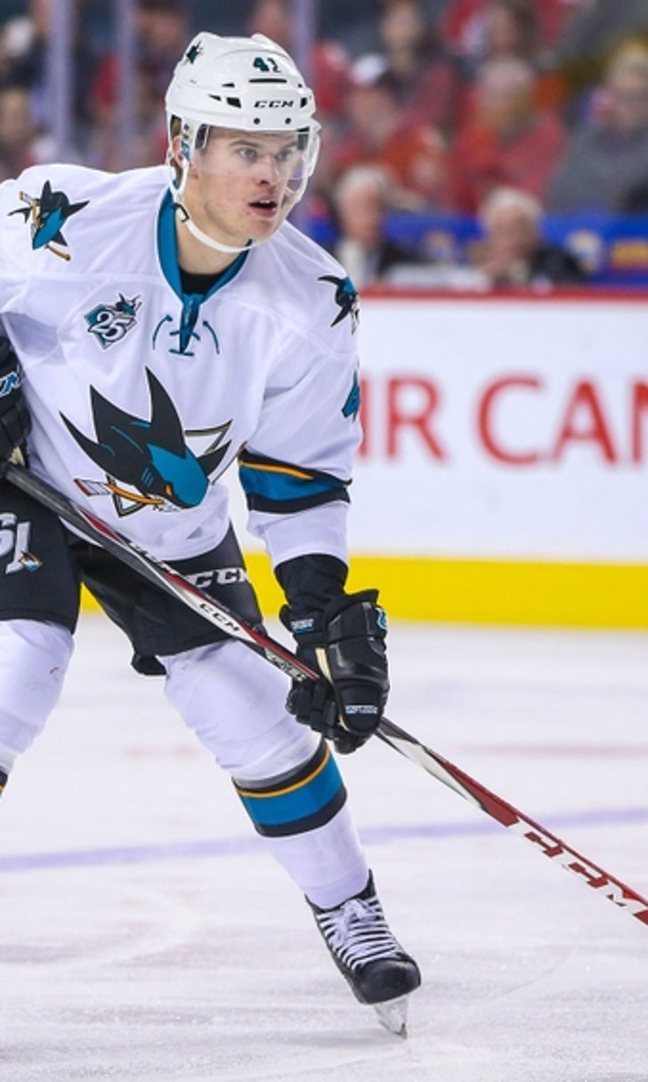 San Jose Sharks Roster Mistake Costly at Calgary Flames FOX Sports