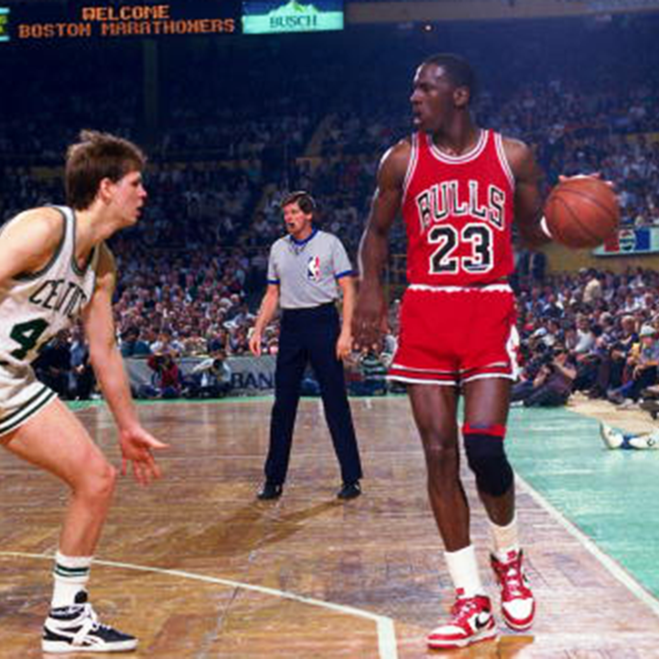 NBA Greatest Moments: Michael Jordan Scores 63 Points Against Boston in  1986 - Basketball Network - Your daily dose of basketball
