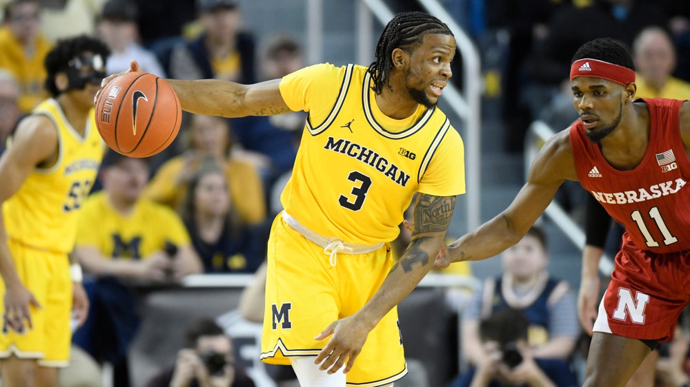 No. 25 Michigan beats Nebraska 82-58 with Beilein on hand