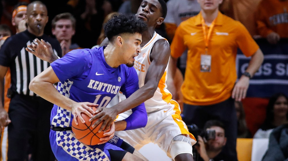 No. 15 Kentucky finally wins at Tennessee with 77-64 triumph