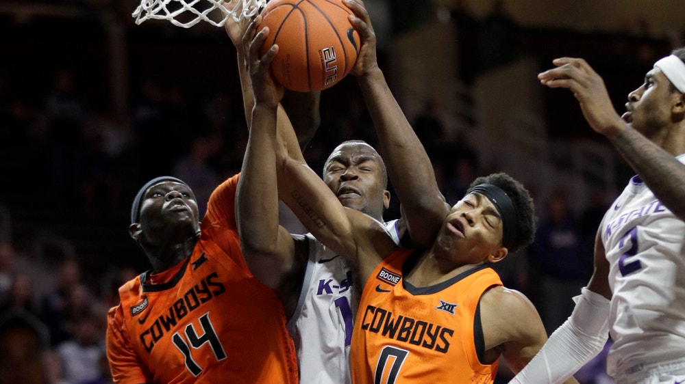 Anei helps lead Oklahoma State over Kansas State 64-59