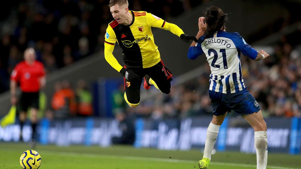 Own-goal denies Watford a win at Brighton in EPL