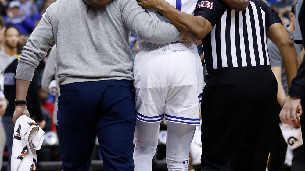 Seton Hall guard Quincy McKnight day to day with knee injury