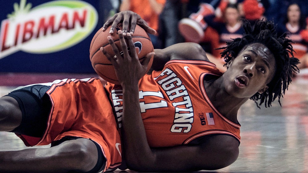 Illinois says MRI shows no damage to Dosunmu's knee