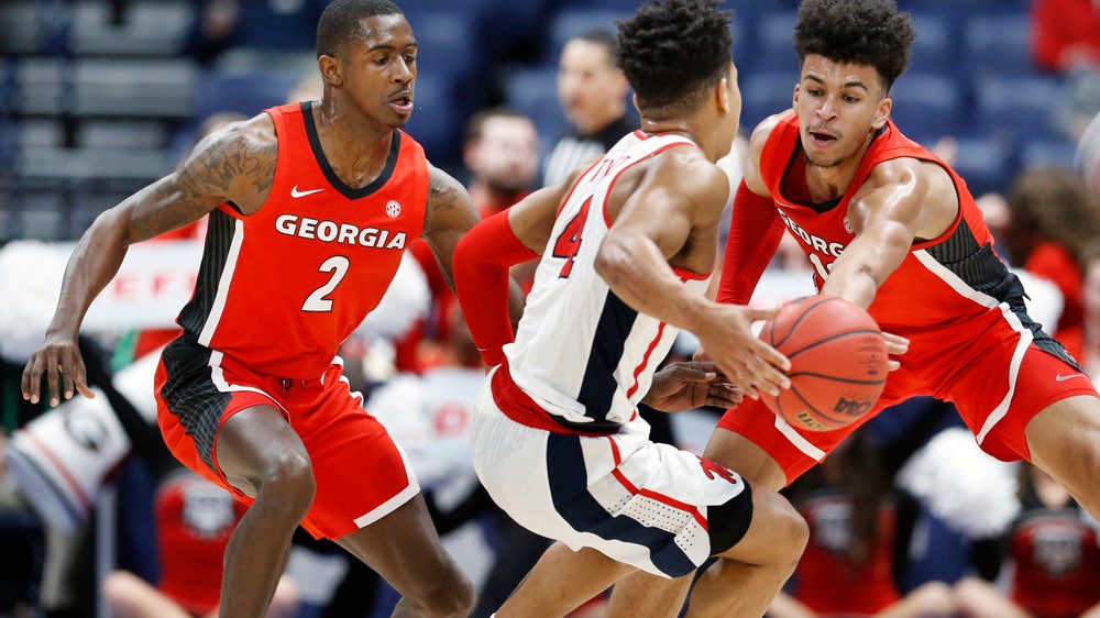 Georgia tops Mississippi 81-63 in SEC Tournament opener
