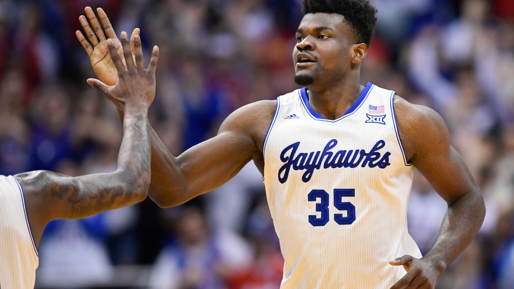 Azubuike, Dotson lead No. 3 Kansas to 69-58 win over Texas