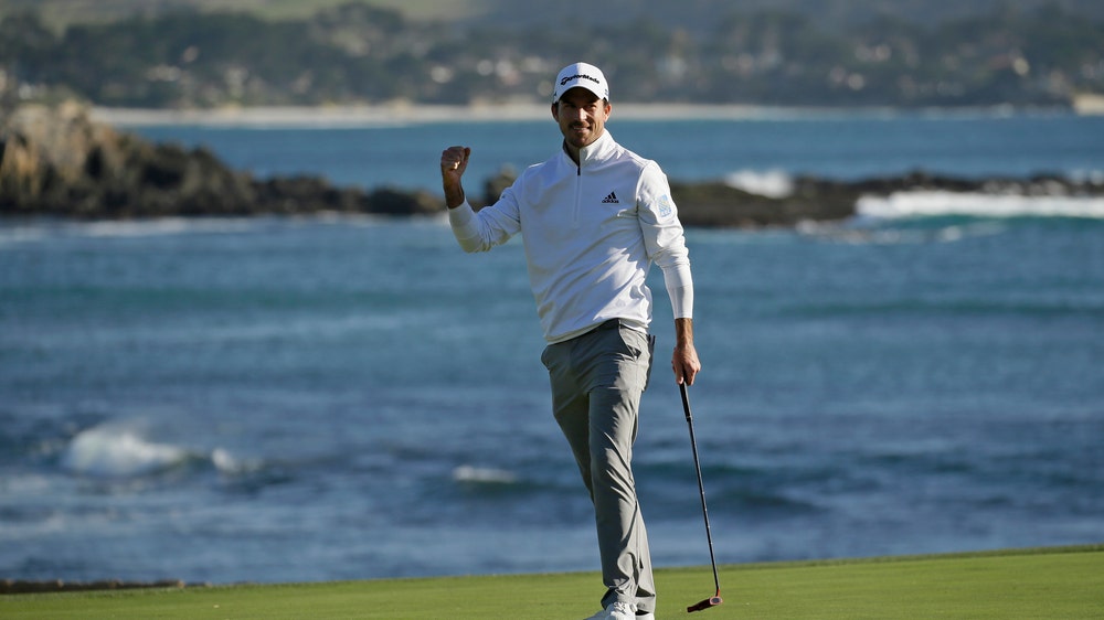 Nick Taylor wins at Pebble Beach, Mickelson finishes 3rd