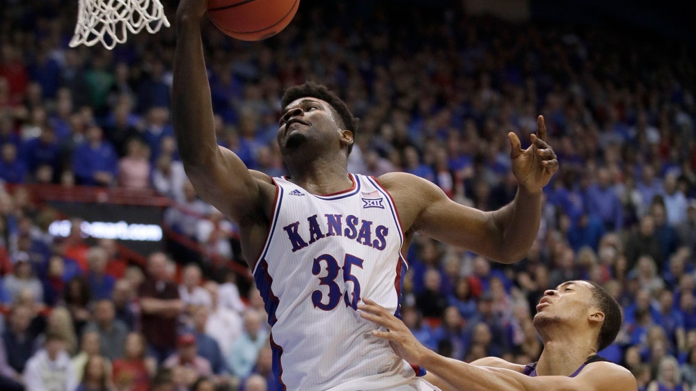 Azubuike scores 31, No. 1 Kansas clinches share of Big 12