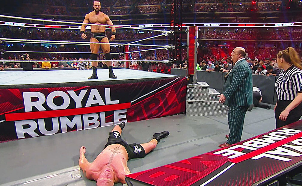 Drew McIntyre won the 30Man Royal Rumble Match FOX Sports