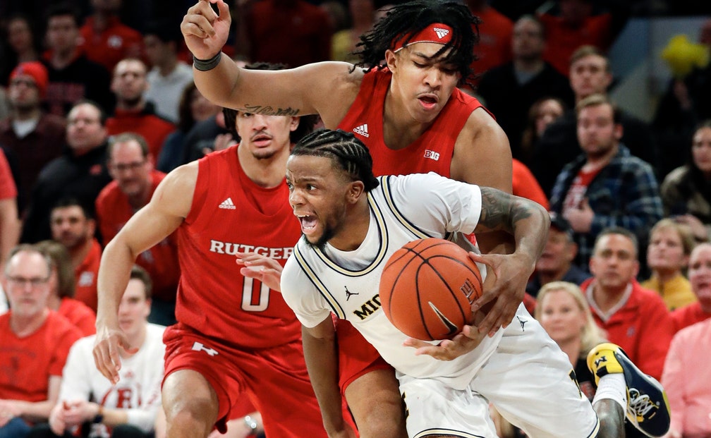 Michigan Wins 10th In A Row At Garden Beats No 25 Rutgers Fox