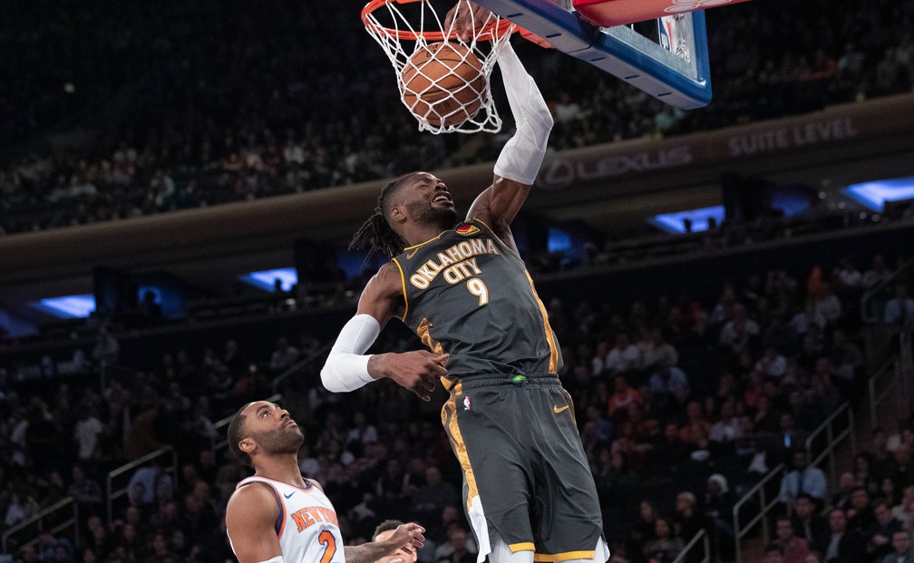 Gallinari Scores 22 Thunder Beat Knicks 126 103 Fox Sports