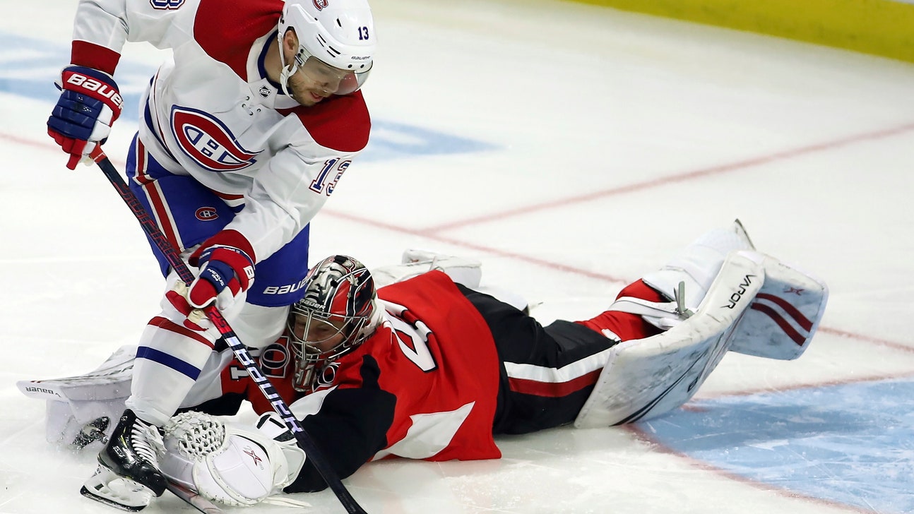 Domi's two goals lift Canadiens to 3-0 win over Senators