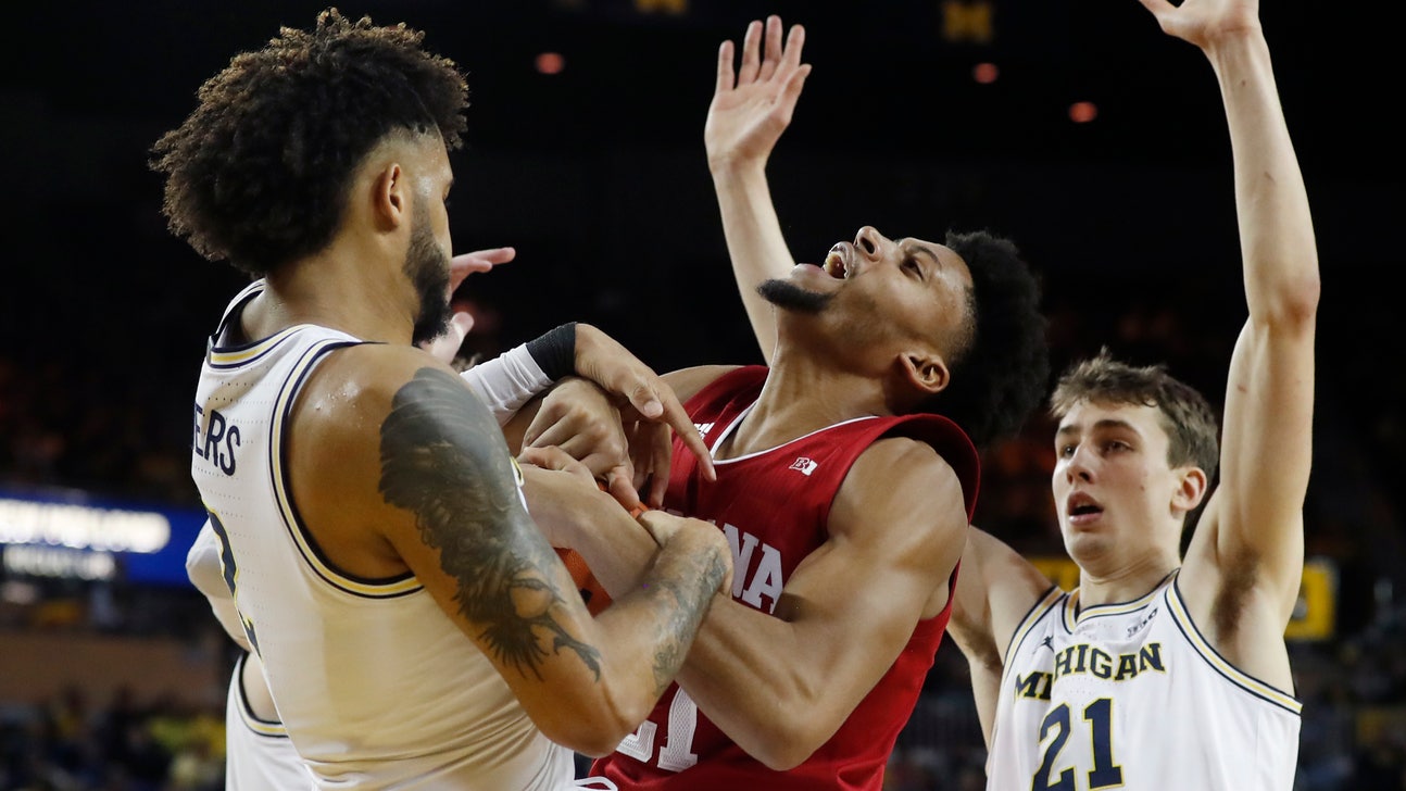 Michigan routs Indiana 89-65, helps NCAA Tournament chances