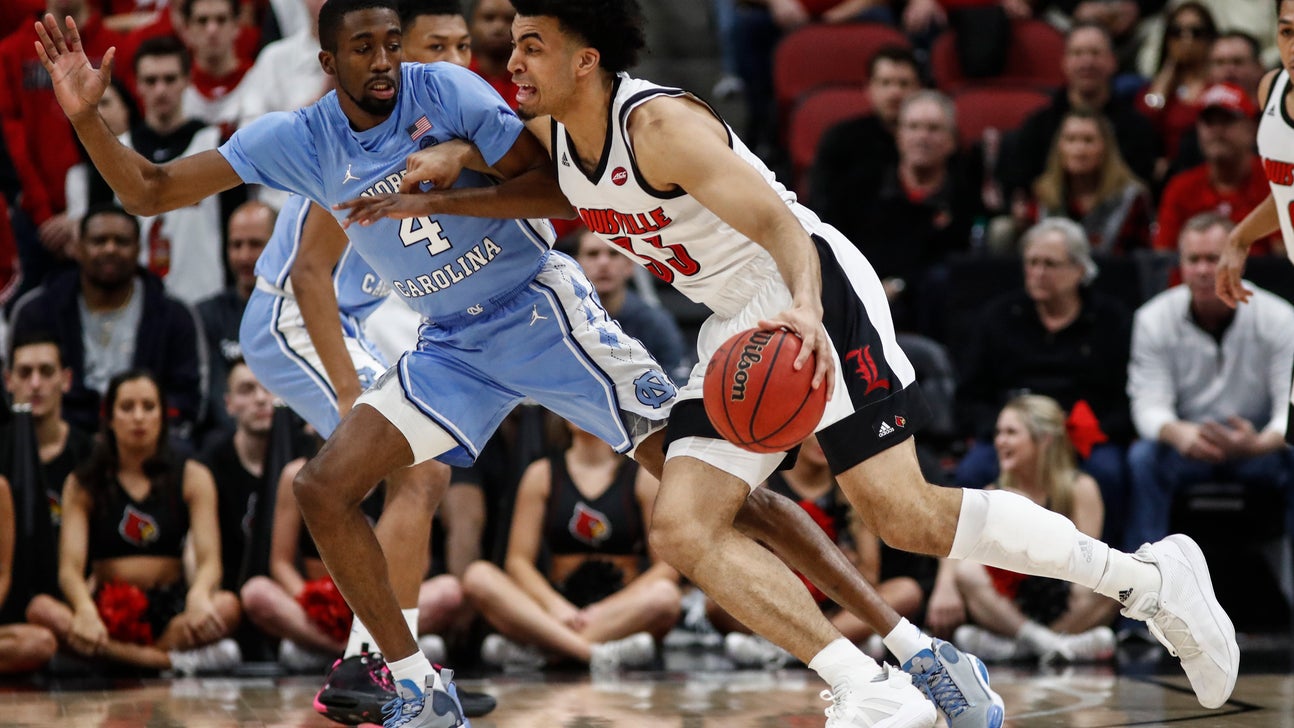 Nwora leads No. 11 Louisville past short-handed UNC 72-55