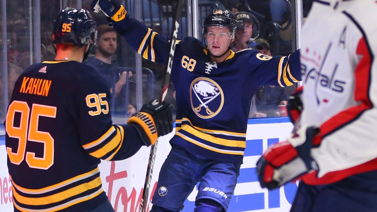 Kahun scores shootout goal in Sabres 3-2 win over Capitals