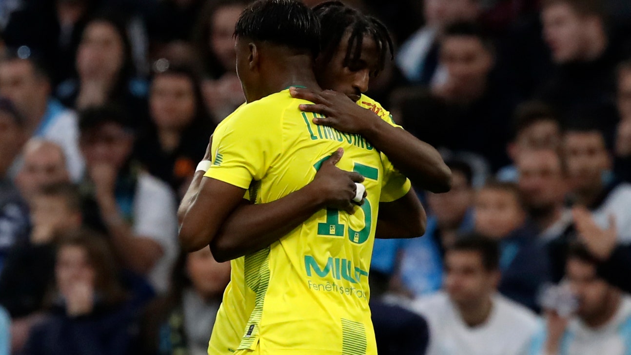 Bamba stars as Nantes wins at 2nd-place Marseille 3-1