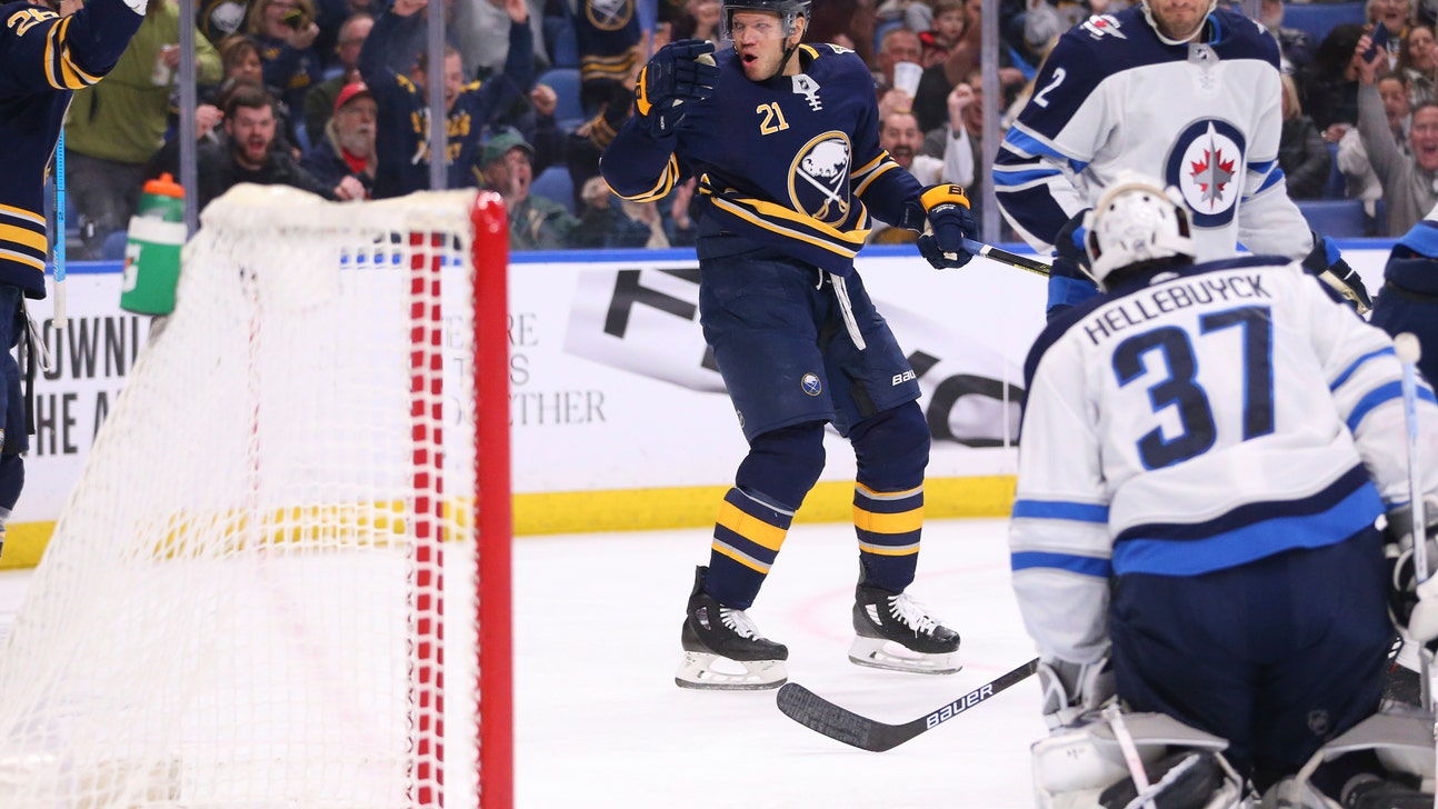 Kyle Okposo scores 2 in Sabres' 2-1 win over Winnipeg Jets