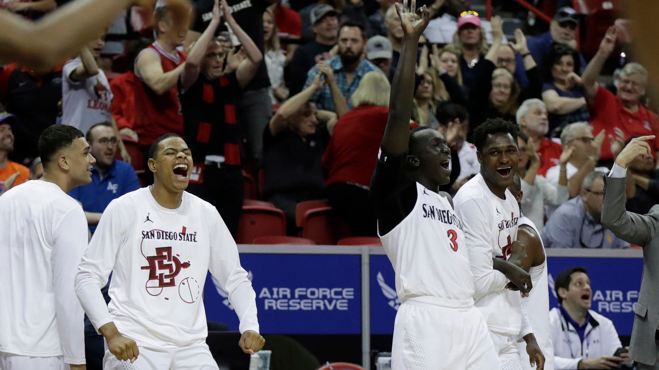 No. 5 San Diego State gets past Air Force in MWC tournament