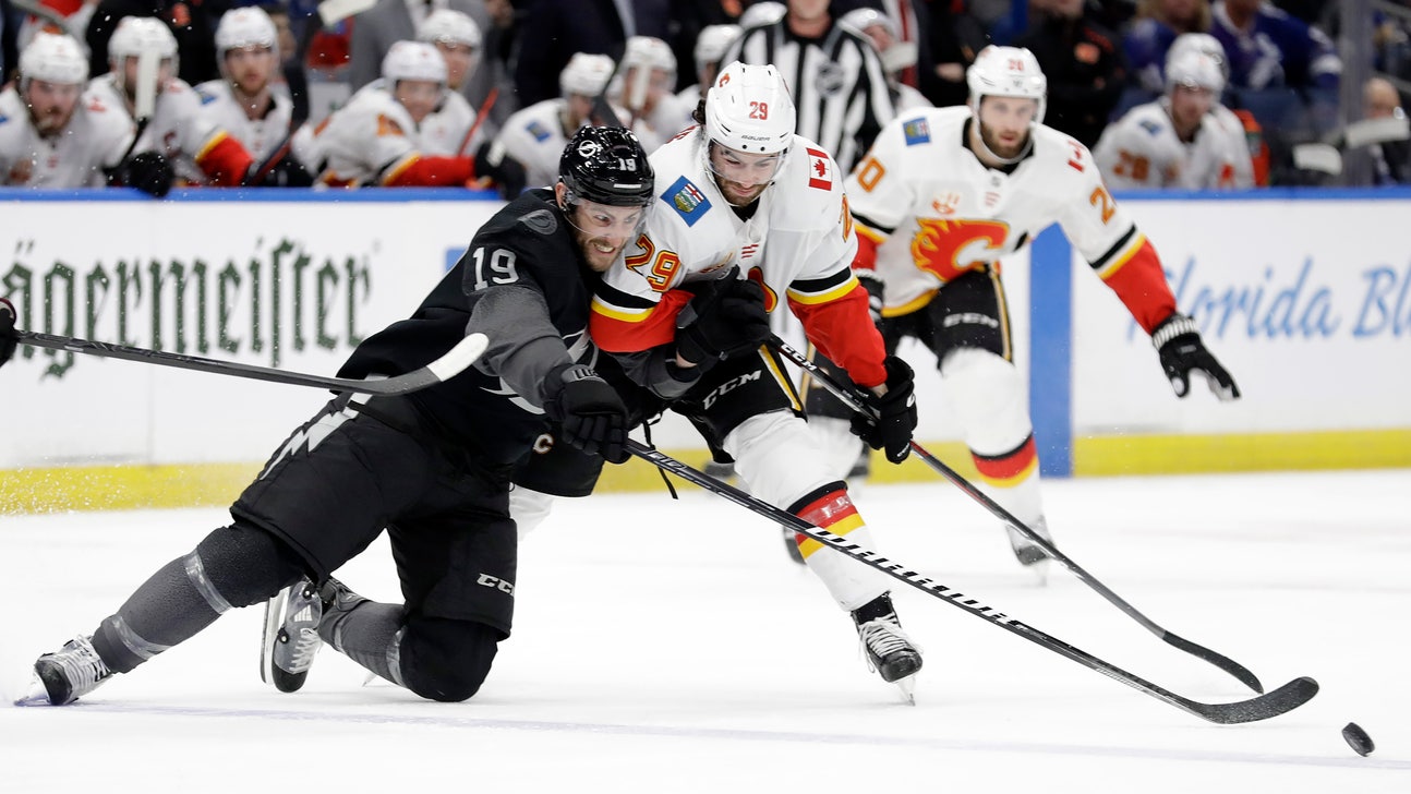 Lightning snap 4-game losing streak, beat Flames 4-3