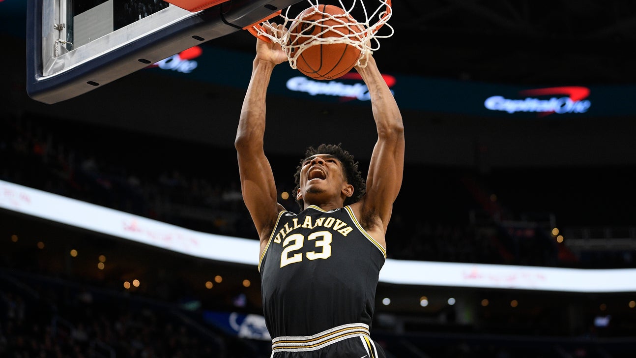 No. 14 Villanova holds on to beat Georgetown 70-69