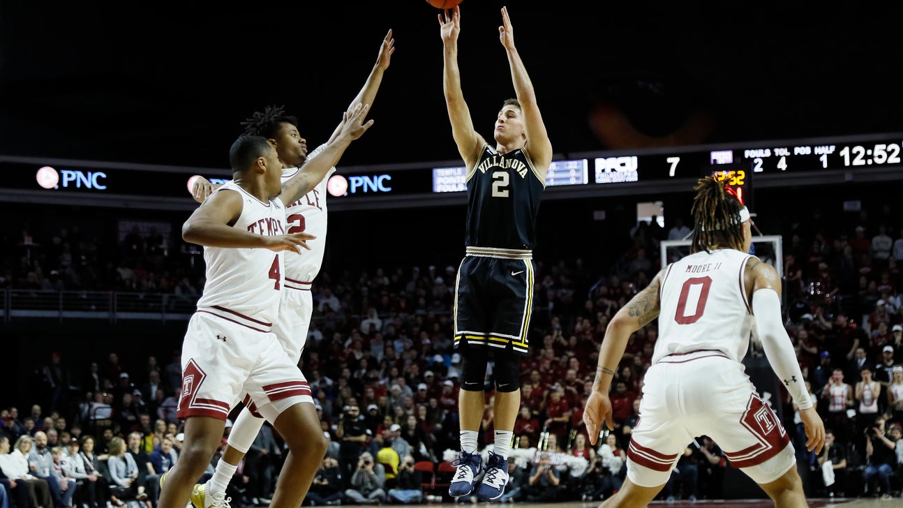 Gillespie leads No. 15 Villanova past Temple