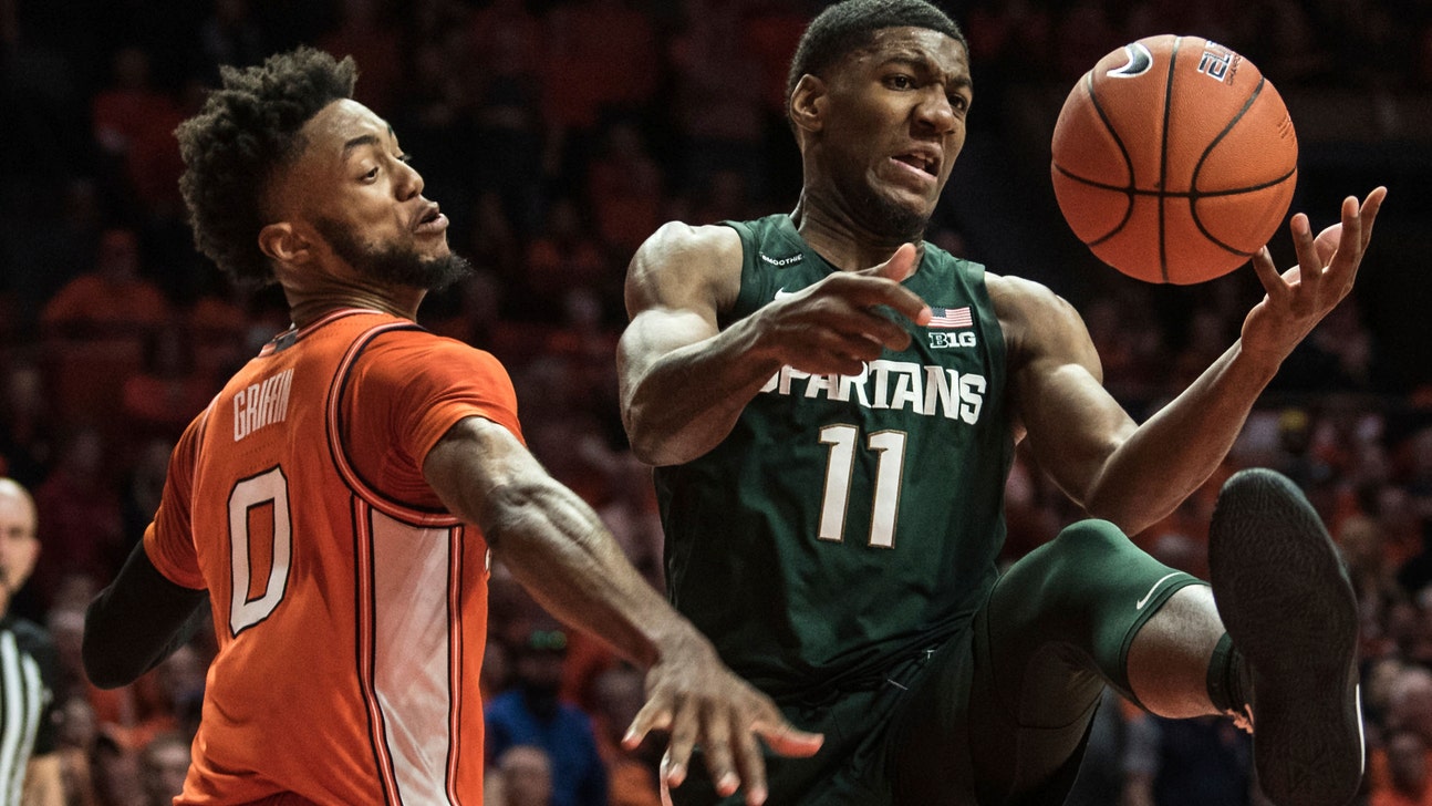 Dosunmu hurt after Spartans' late dunk; No. 22 Illini fall