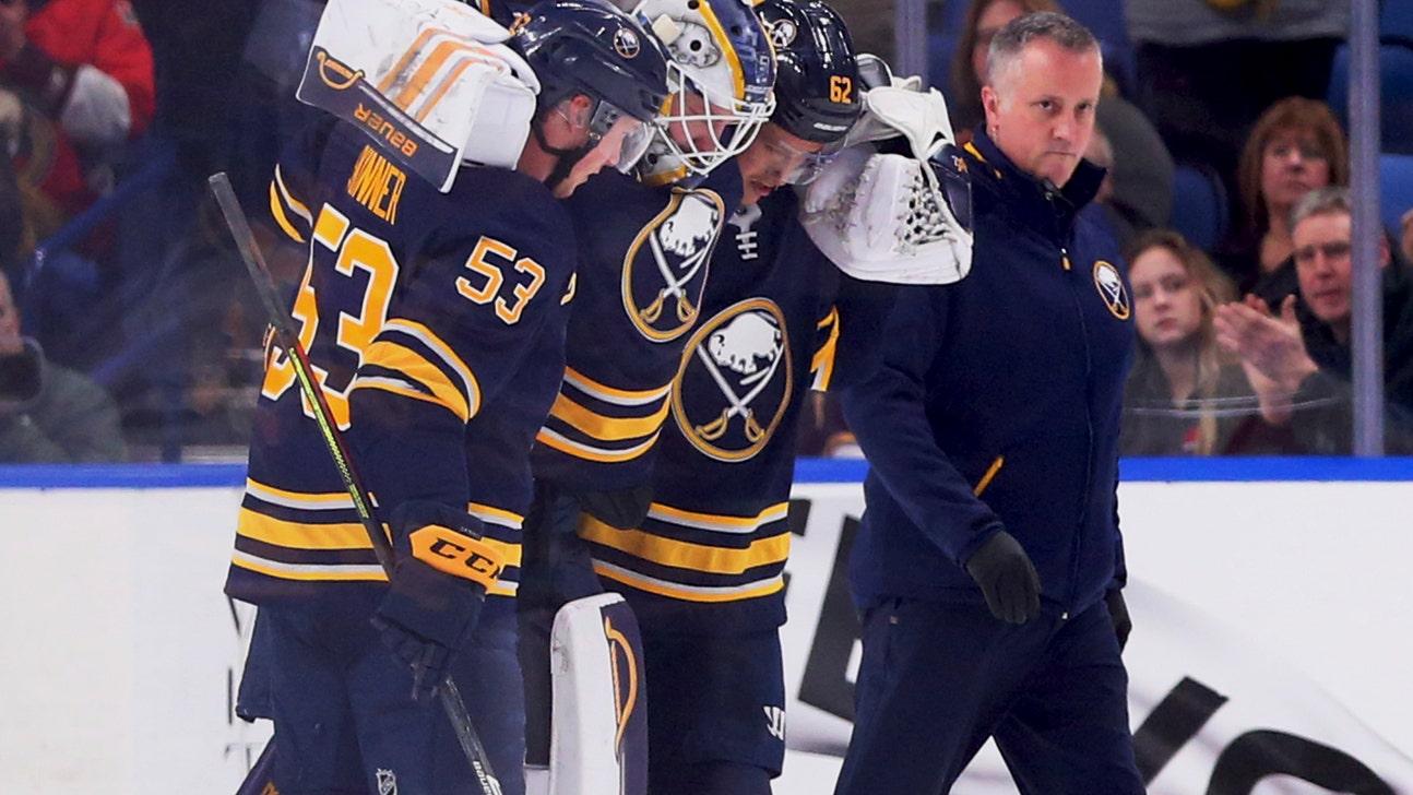 Sabres goalie Ullmark out 3-4 weeks; Johansson promoted
