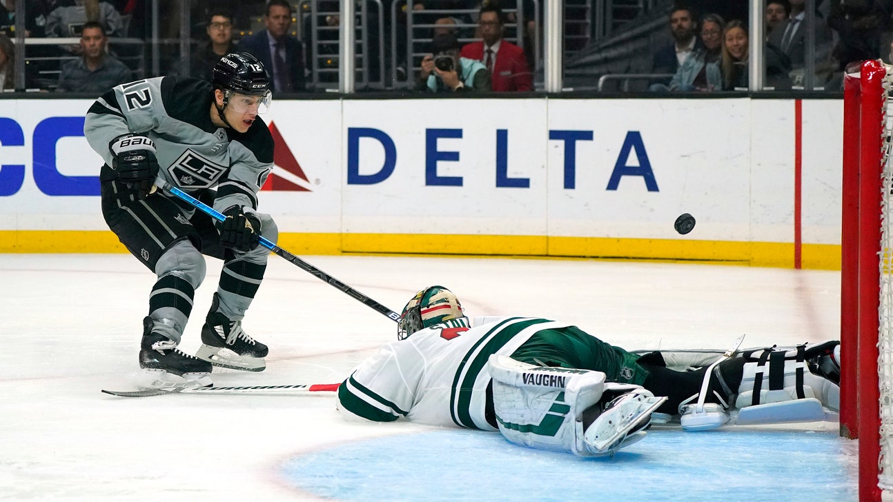 Dustin Brown has hat trick, Kings beat Wild 7-3