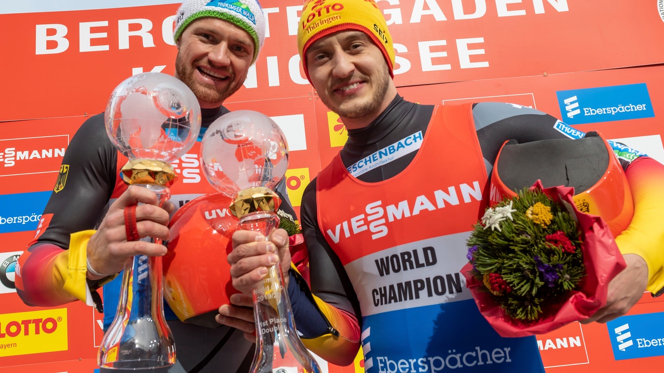 Germany takes World Cup women's, doubles luge overall titles