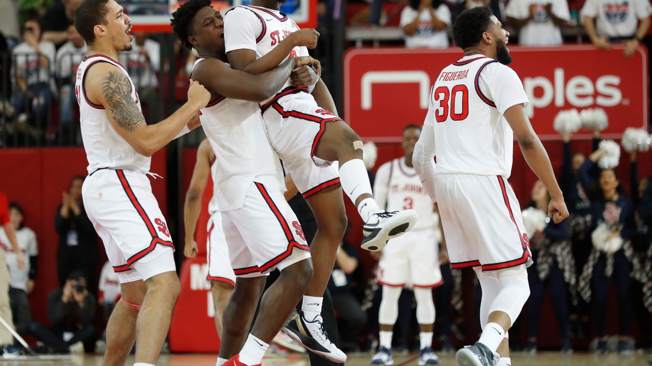 St. John's hits 14 3s to stop No. 10 Creighton, 91-71