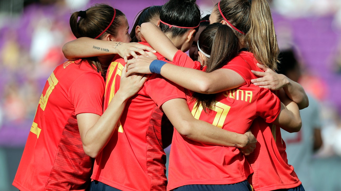 Spain downs Japan 3-1 in SheBelieves Cup opener