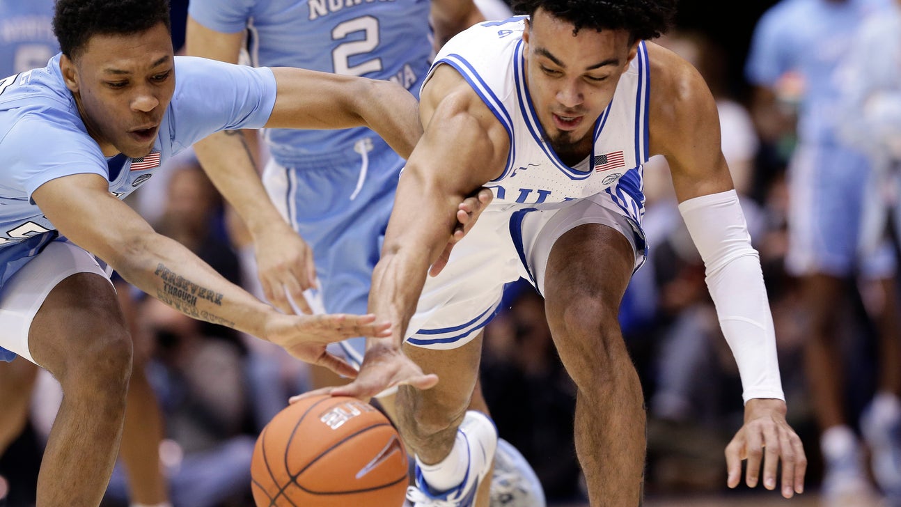 Carey, Robinson help No. 12 Duke beat rival UNC 89-76