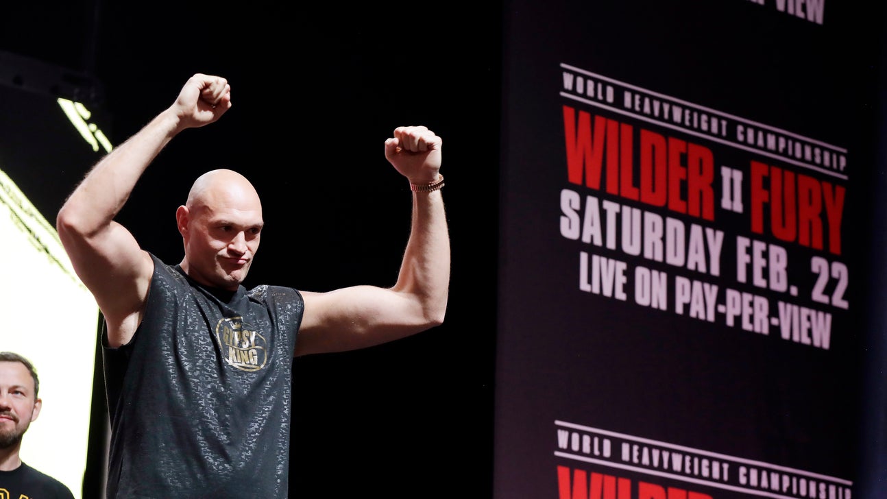 Fury and Wilder weigh in big for their big heavyweight fight