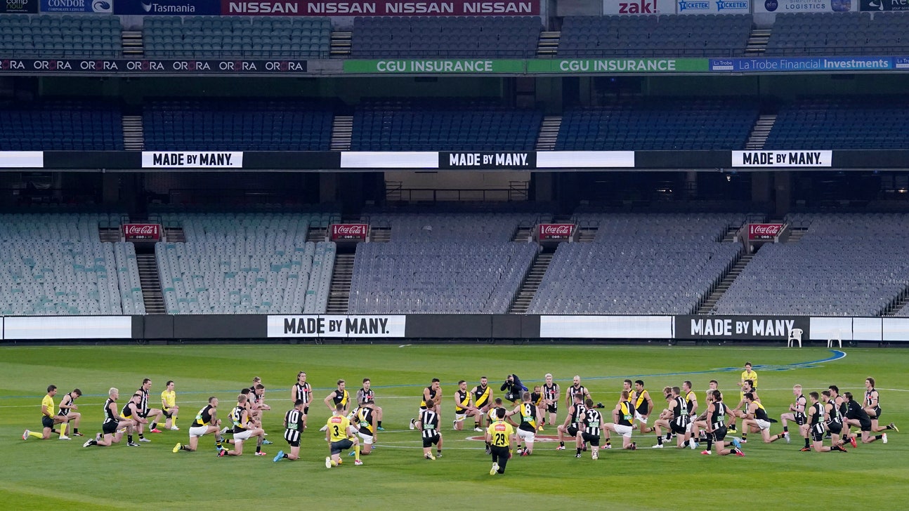 All is well in Melbourne: Aussie rules is back but no crowds