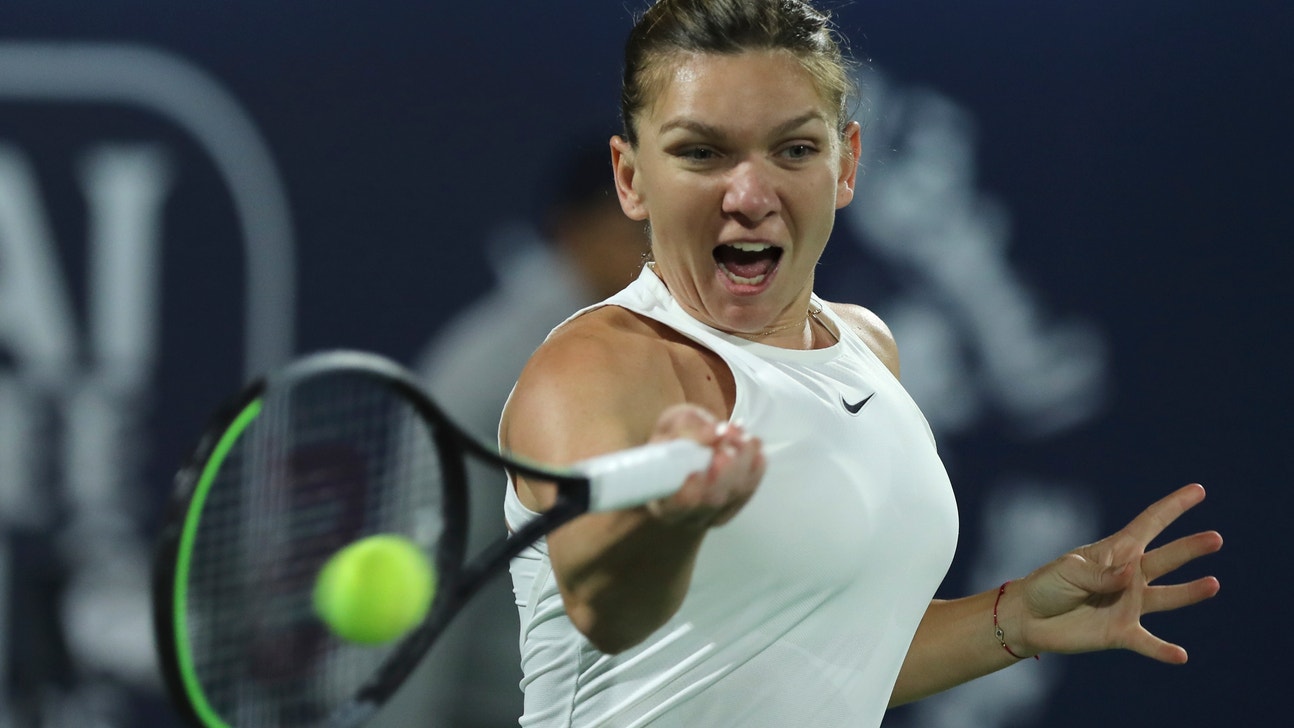 Top-seeded Simona Halep advances at Dubai Championships