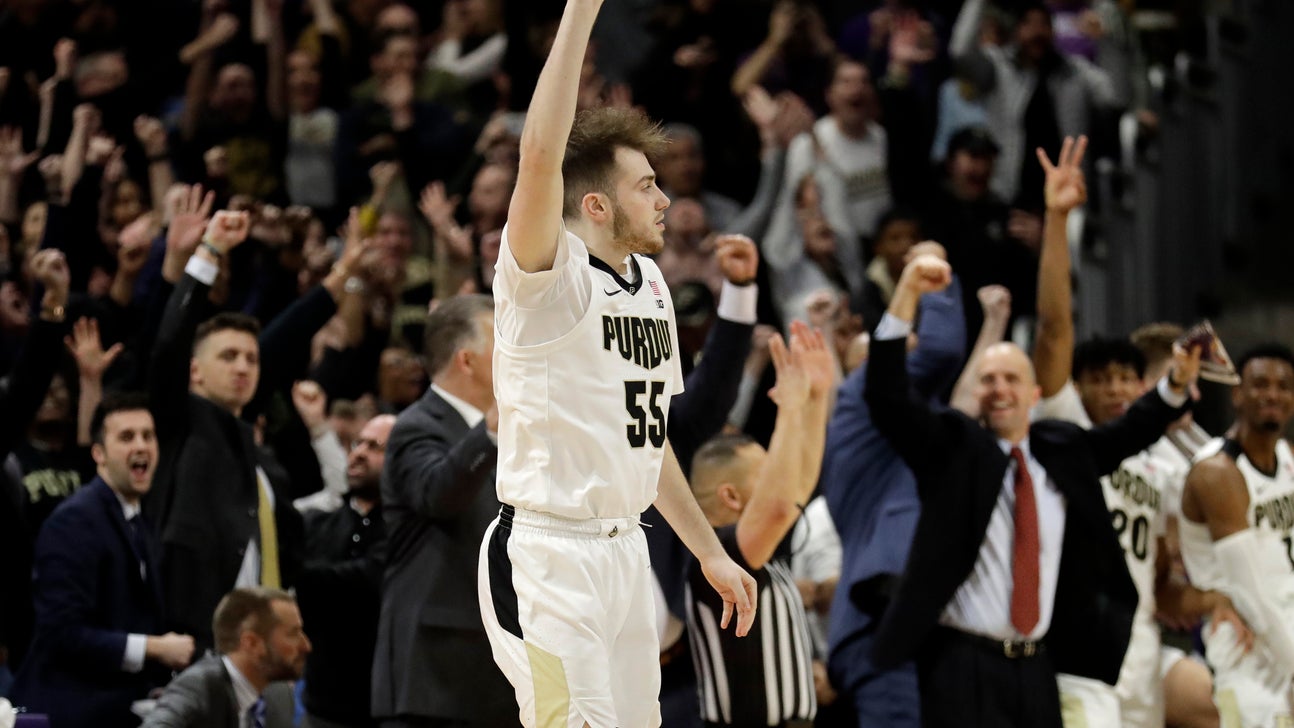 Stefanovic's 3 gives Purdue a 61-58 win over Northwestern