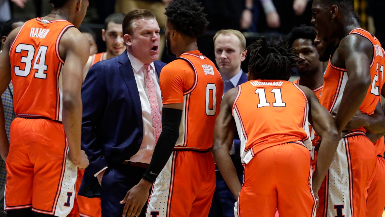 No. 21 Illinois in first-place tie, faces Michigan next