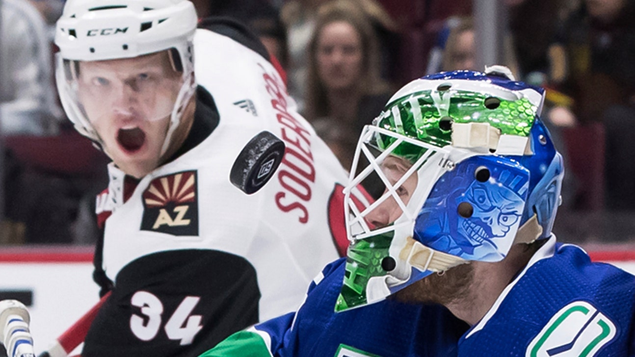 Crouse scores tiebreaking goal, leads Coyotes over Canucks