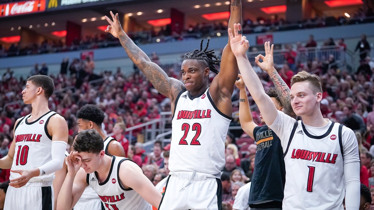 No. 5 Louisville tops Virginia 80-73 for 10th straight win