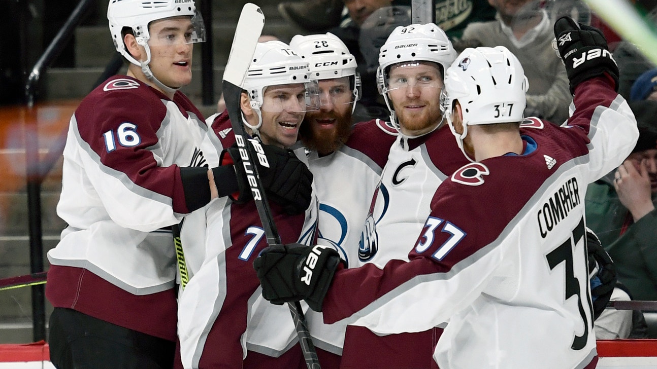 MacKinnon scores 32nd goal as Avalanche beat Wild 3-2