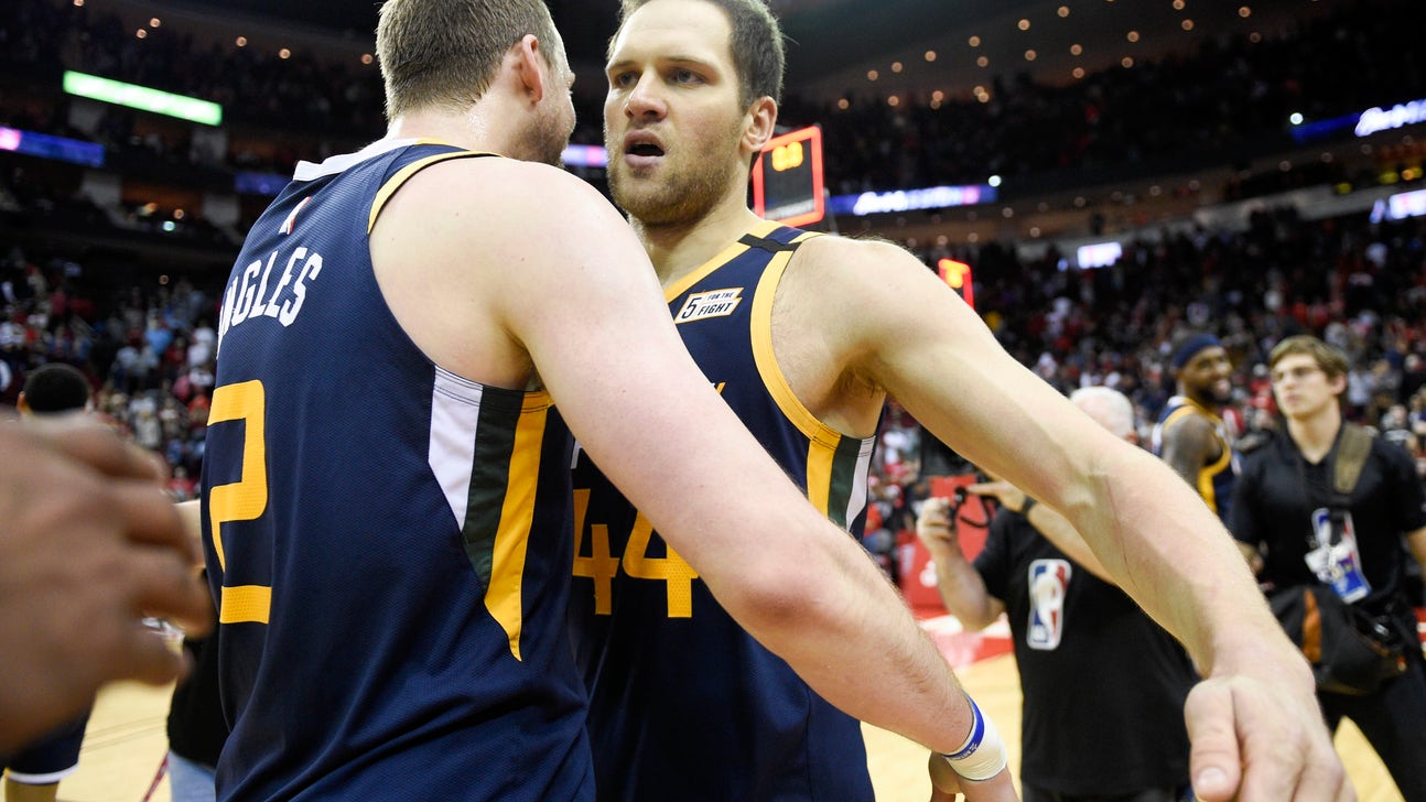 Bogdanovic's 3 at buzzer gives Jazz 114-113 win over Rockets