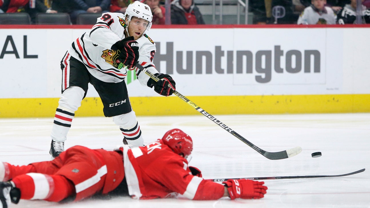 Bright-spot Fabbri scores and Red Wings 2-1 beat Blackhawks