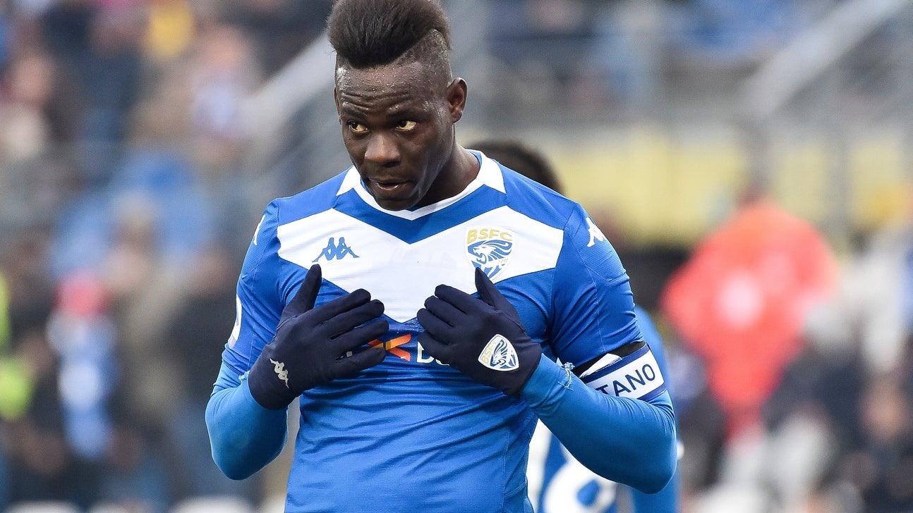 Balotelli turned away from Brescia training ground
