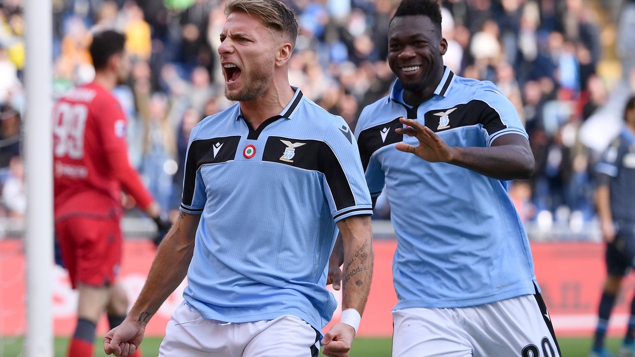 Lazio forward Immobile scoring at rate not seen in 61 years