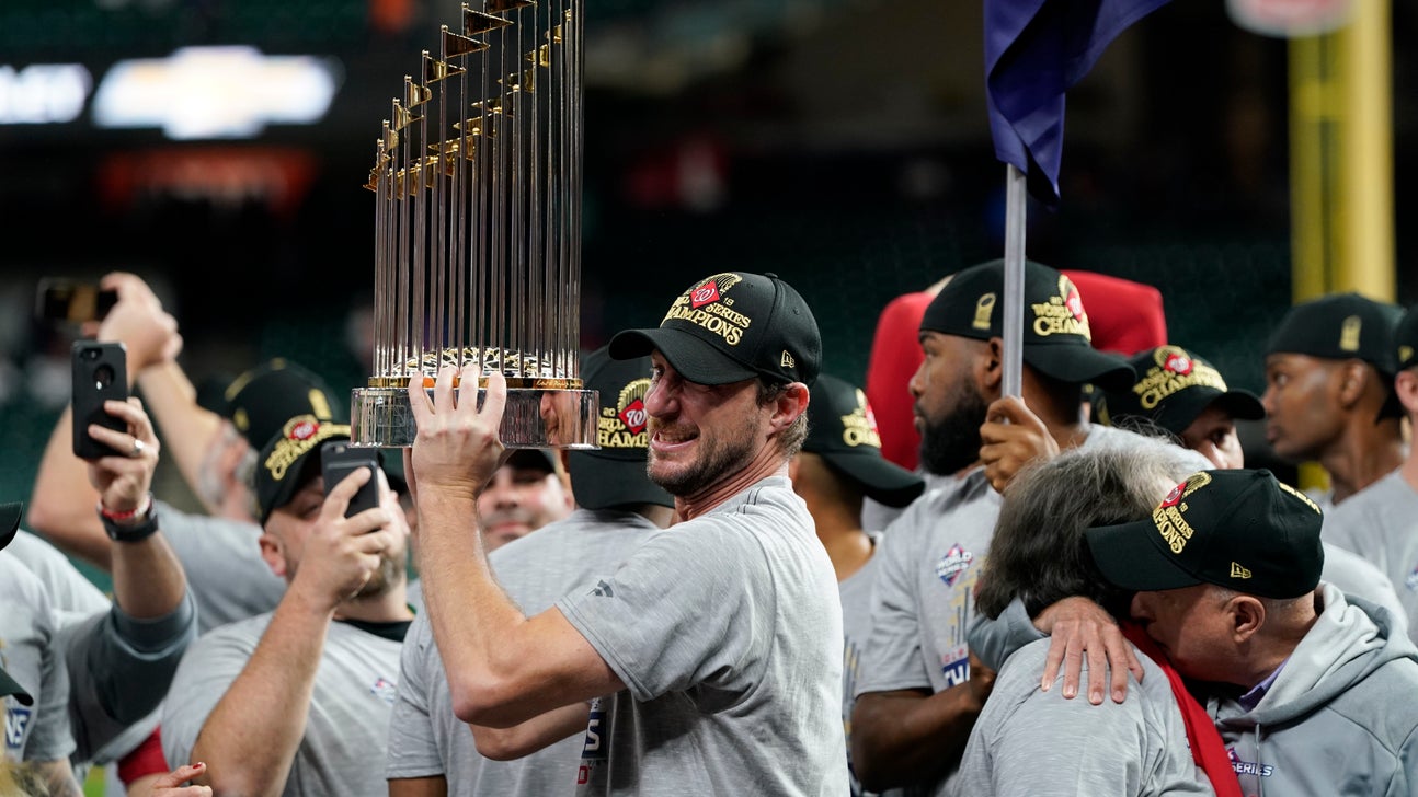 Scherzer, Nationals start quietly for World Series champions